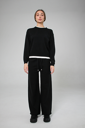 КОСТЮМ ТРИКОТАЖНЫЙ ОВЕРСАЙЗ