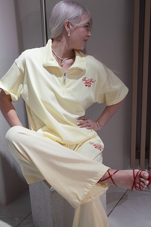 Костюм oversize футболка и брюки