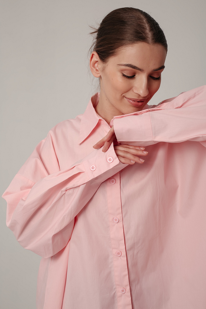 Рубашка из хлопка oversize