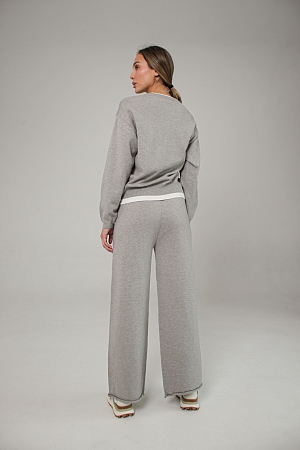 КОСТЮМ ТРИКОТАЖНЫЙ ОВЕРСАЙЗ