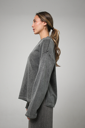 КОСТЮМ ТРИКОТАЖНЫЙ ОВЕРСАЙЗ