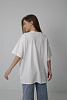 Хлопковая футболка oversize 