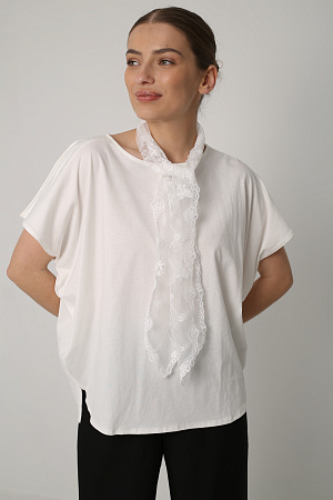 Футболка oversize из хлопка