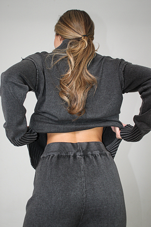 КОСТЮМ ТРИКОТАЖНЫЙ ОВЕРСАЙЗ