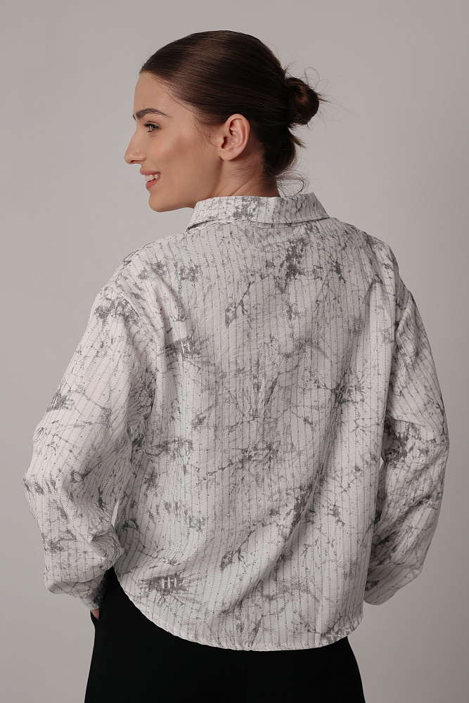 Комплект oversize рубашка и топ