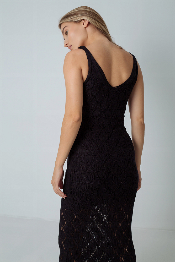 Платье oversize сетка