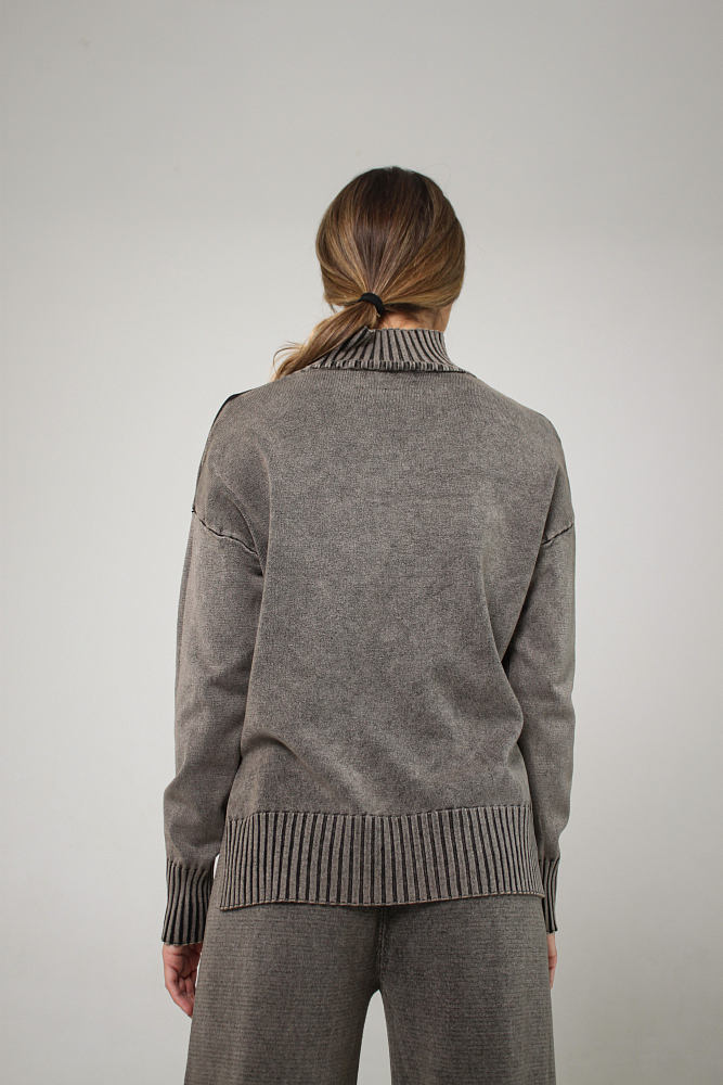 КОСТЮМ ТРИКОТАЖНЫЙ ОВЕРСАЙЗ