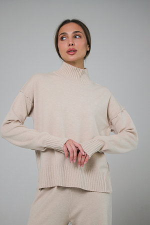 КОСТЮМ ТРИКОТАЖНЫЙ ОВЕРСАЙЗ