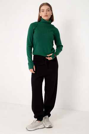 Брюки oversize утепленные