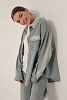 Рубашка джинсовая oversize