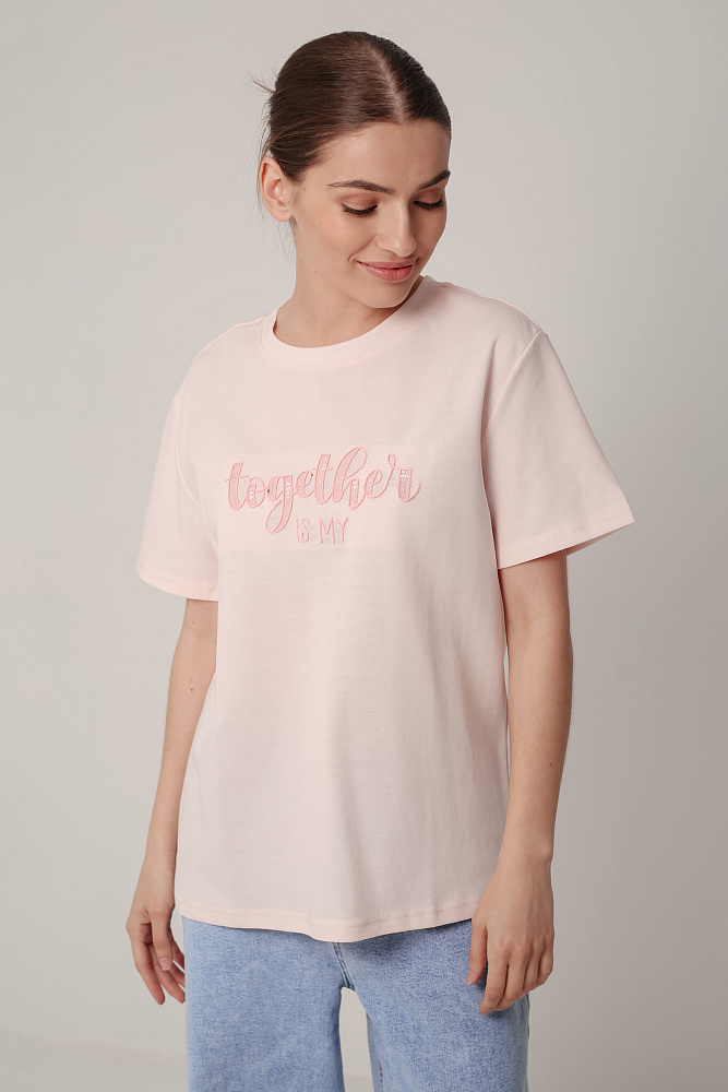 Футболка oversize с надписями