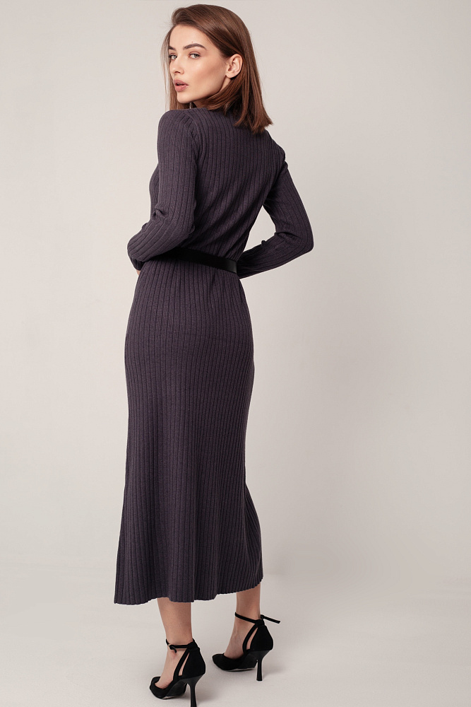 Платье oversize с ремнем