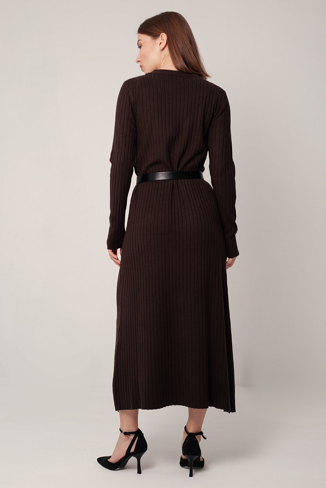 Платье oversize с ремнем