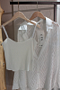 Комплект рубашка и топ oversize