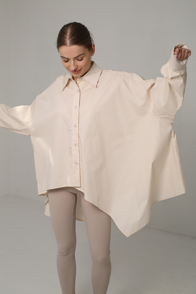 Рубашка из хлопка oversize