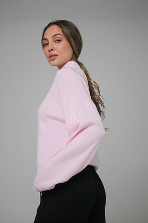 ДЖЕМПЕР ТРИКОТАЖНЫЙ ОВЕРСАЙЗ