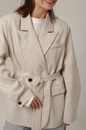 Жакет двубортный oversize