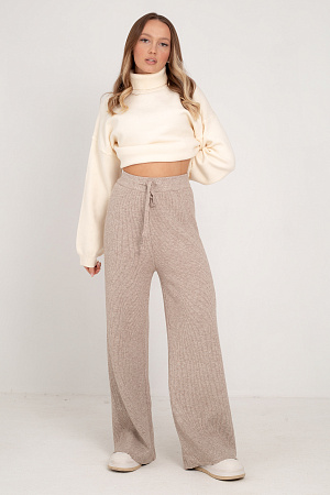 Брюки oversize утепленные