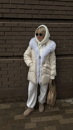 ПУХОВИК С НАТУРАЛЬНЫМ МЕХОМ