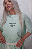 Костюм oversize футболка и шорты