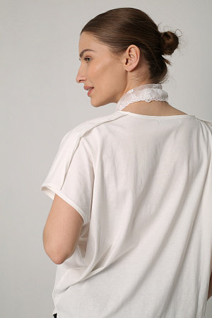 Футболка oversize из хлопка