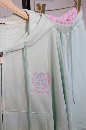 Костюм oversize свитшот и шорты