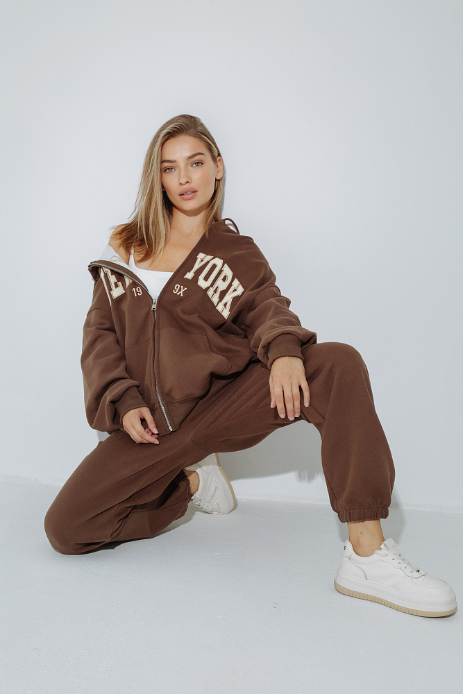 КОСТЮМ ОВЕРСАЙЗ С ПРИНТОМ