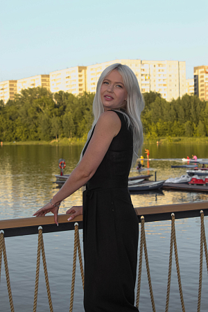 Льняной комбинезон