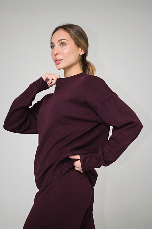 КОСТЮМ ТРИКОТАЖНЫЙ ОВЕРСАЙЗ