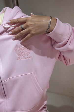 Костюм oversize свитшот и шорты