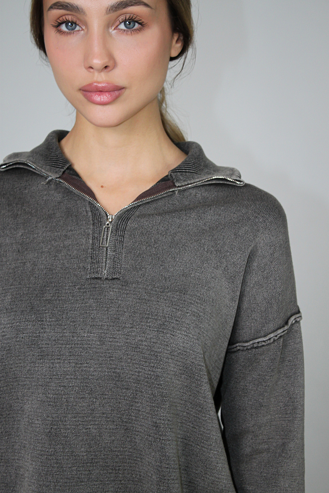 КОСТЮМ ТРИКОТАЖНЫЙ ОВЕРСАЙЗ