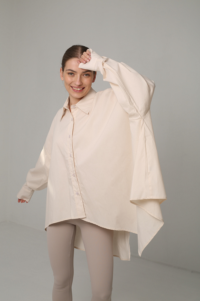 Рубашка из хлопка oversize