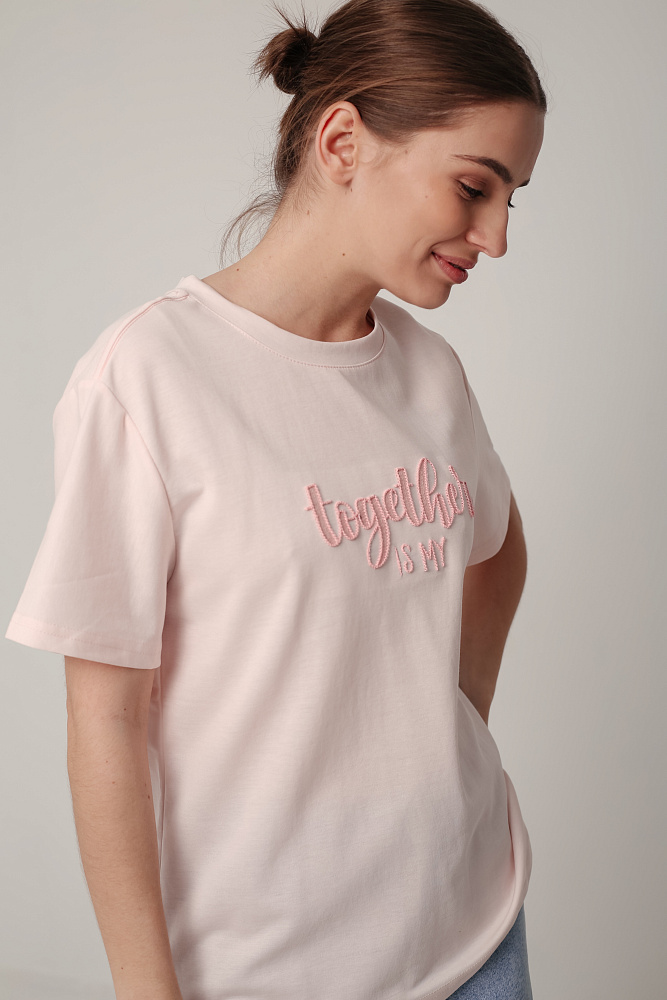 Футболка oversize с надписями