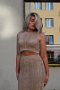 Костюм топ и юбка oversize