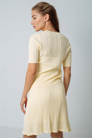 Костюм футболка и юбка oversize