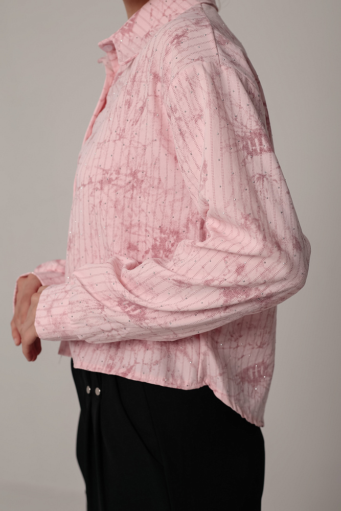 Комплект oversize рубашка и топ