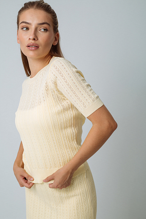 Костюм футболка и юбка oversize