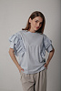 Футболка с воланами oversize