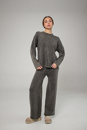 КОСТЮМ ТРИКОТАЖНЫЙ ОВЕРСАЙЗ