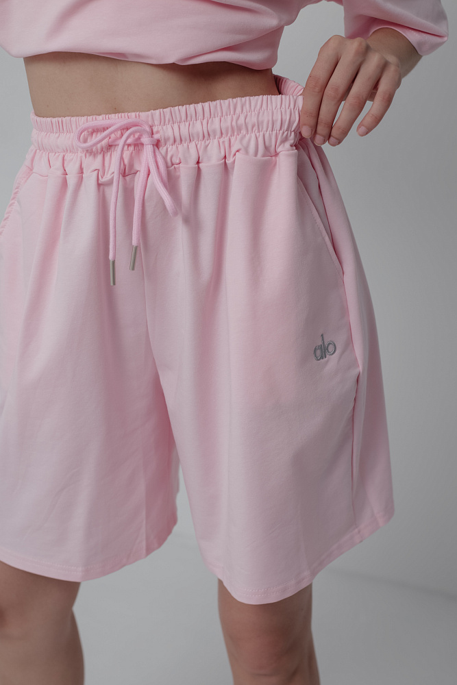 Костюм футболка и шорты oversize