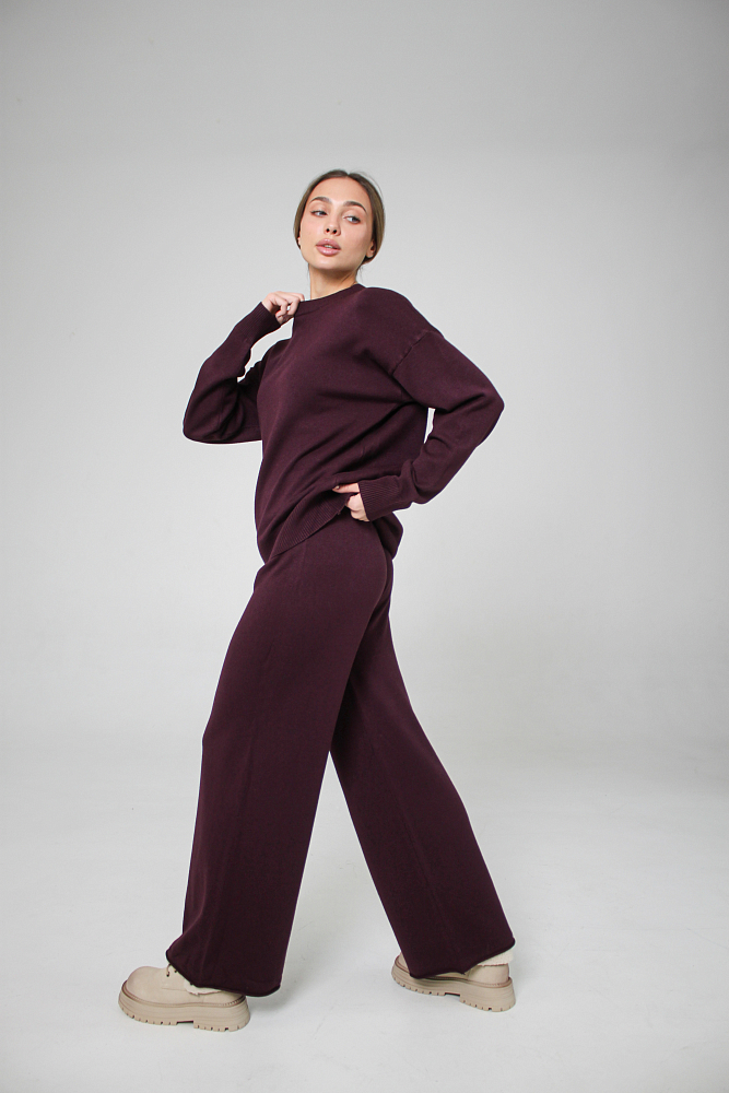 КОСТЮМ ТРИКОТАЖНЫЙ ОВЕРСАЙЗ