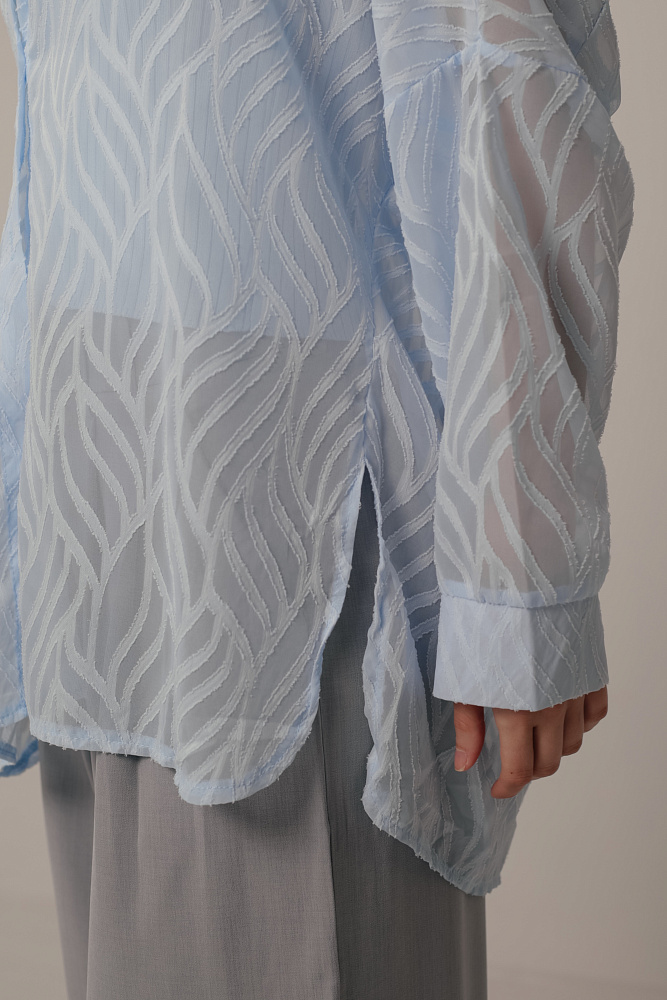 Комплект рубашка и топ oversize