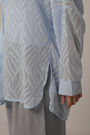 Комплект рубашка и топ oversize
