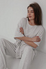 Костюм футболка и брюки oversize