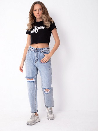 Джинсы MOM FIT