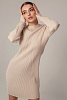 Платье oversize в рубчик