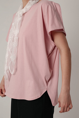 Футболка oversize из хлопка