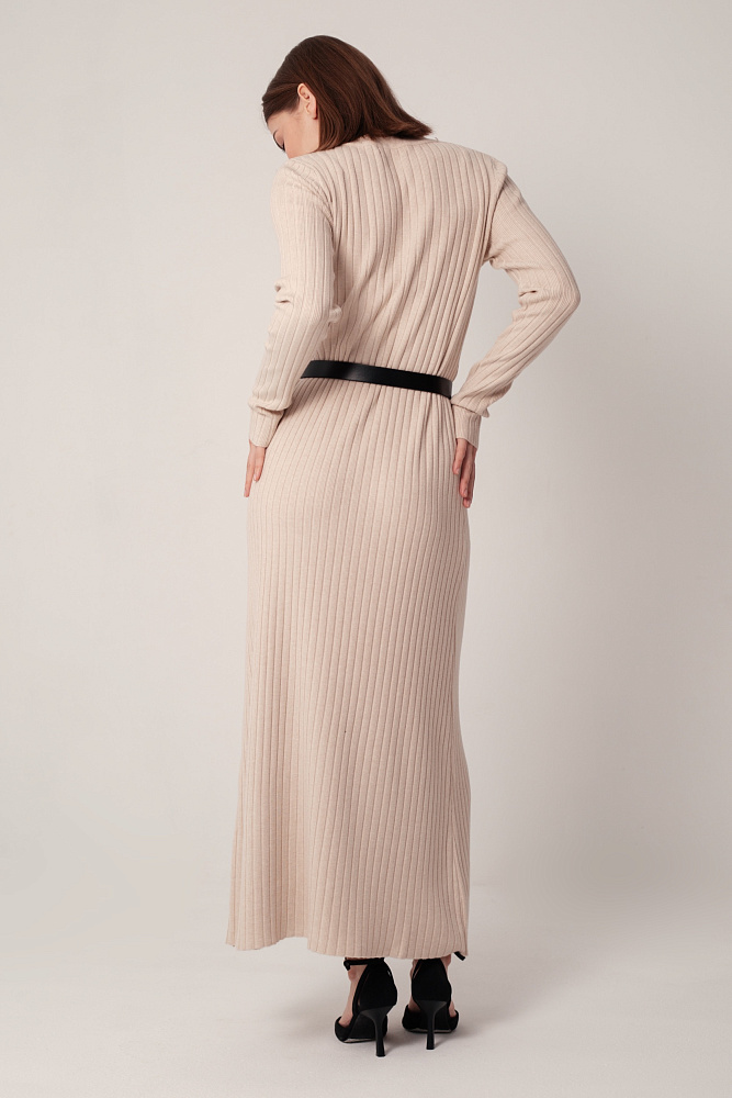 Платье oversize с ремнем