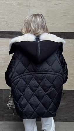 ПУХОВИК С НАТУРАЛЬНЫМ МЕХОМ