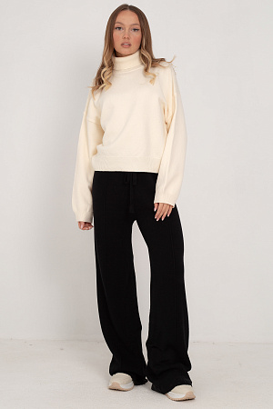 Брюки oversize утепленные